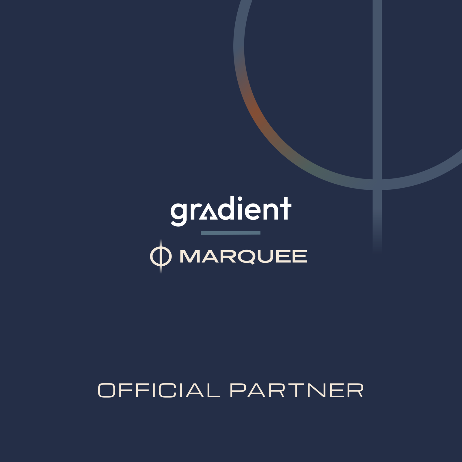 Gradient Sports × Marquee partnership