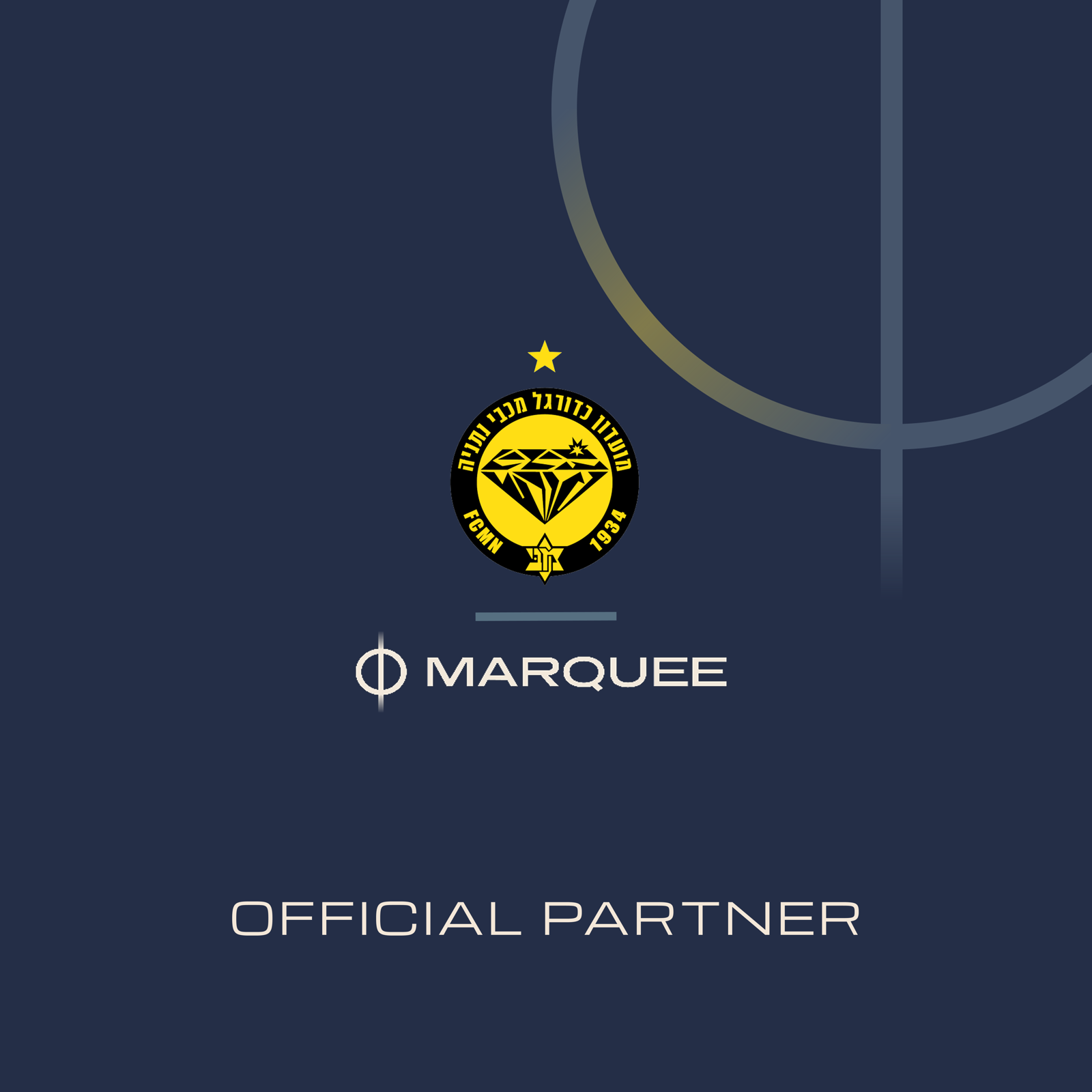 FC Maccabi Netanya × Marquee partnership